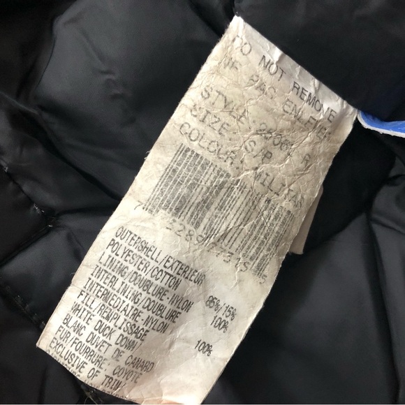 Authentic Canada Goose Arctic Program Long Goose Down Jacket in Military Green S - Picture 8 of 16